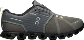 【送料無料】 オンジー メンズ スニーカー シューズ On Men's Cloud 5 Waterproof Shoes Grey/Black