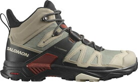 【送料無料】 サロモン メンズ ブーツ・レインブーツ ハイキングシューズ シューズ Salomon Men's X Ultra 4 Mid Gore-Tex Hiking Boots Vintage Khaki