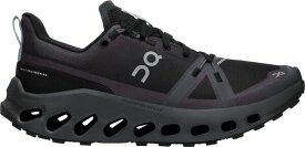 【送料無料】 オンジー レディース スニーカー シューズ On Women's Cloudsurfer Trail Waterproof Running Shoes Black