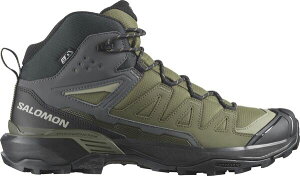�T������ �����Y �V���[�Y �u�[�c�E���C���u�[�c Salomon Men's X Ultra 360 Mid Climasalomon Waterproof Hiking Boots Olive Night �I���[�u