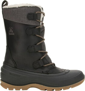 �J�~�b�N ���f�B�[�X �V���[�Y �u�[�c�E���C���u�[�c Kamik Women'snowgem 200g Waterproof Winter Boots Black �u���b�N