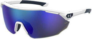 【送料無料】 アンダーアーマー メンズ サングラス・アイウェア アクセサリー Under Armour Force 2 Baseball Sunglasses Blue Mirror