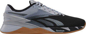 ���[�{�b�N �����Y �V���[�Y �X�j�[�J�[ Reebok Men's Nano X3 Training Shoes Grey/Black/Gum �u���b�N