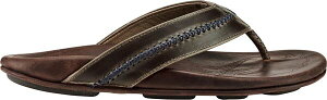 �I���J�C �����Y �V���[�Y �T���_�� OluKai Men's Mea Ola Sandals Dark Shadow/Mustang