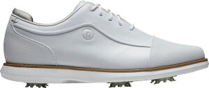 yz tbgWC fB[X Xj[J[ StV[Y V[Y FootJoy Women's Traditions 22 Golf Shoes White