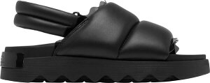�\���� ���f�B�[�X �V���[�Y �T���_�� SOREL Women's Ella III Slides Black/Black �u���b�N