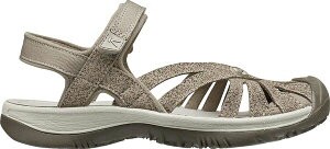 L[ fB[X V[Y T_ KEEN Women's Rose Sandals Brindle/Shitake