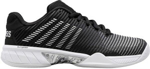 yz P[XCX fB[X Xj[J[ V[Y K-Swiss Women's Hypercourt Express 2 Tennis Shoes Black/White/Silver