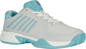 yz P[XCX fB[X Xj[J[ V[Y K-Swiss Women's Hypercourt Express 2 Tennis Shoes White/Blue