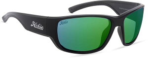 yz zr[ Y TOXEACEFA ANZT[ Hobie Bluefin Polarized Sunglasses Satin Black/Copper/Sea Green Mirror