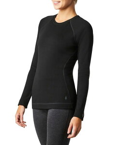 �X�}�[�g�E�[�� ���f�B�[�X �g�b�v�X �V���c Smartwool Women's Merino 250 Baselayer Top Black �u���b�N