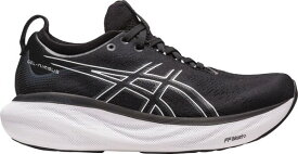 【送料無料】 アシックス レディース スニーカー ランニングシューズ シューズ ASICS Women's Gel-Nimbus 25 Running Shoes Black/Silver