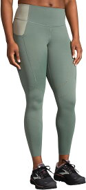 【送料無料】 ブルックス レディース カジュアルパンツ ボトムス Brooks Sports Women's Method 7/8 Tights Pebble