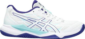 【送料無料】 アシックス レディース スニーカー シューズ ASICS Women's Gel-Tactic Volleyball Shoes White/Purple
