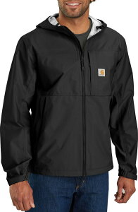 yz J[n[g Y WPbgEu] AE^[ Carhartt Men's Packable Lightweight Storm Defender Jacket Black