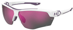 【送料無料】 アンダーアーマー レディース サングラス・アイウェア アクセサリー Under Armour Yard Dual Sunglasses White/Purple