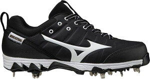 ~Ym fB[X V[Y Xj[J[ Mizuno Women's 9-Spike Swift 7 Metal Fastpitch Softball Cleats Black/White zCg