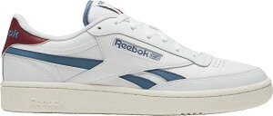 ���[�{�b�N �����Y �V���[�Y �X�j�[�J�[ ���B���e�[�W Reebok Men's Club C Revenge Vintage Shoes White/Blue �z���C�g