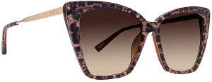 yz fBt Y TOXEACEFA ANZT[ DIFF Becky II Sunglasses Leopard Tortoise/Brown Gradient