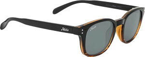 yz zr[ Y TOXEACEFA ANZT[ Hobie Wrights Polarized Sunglasses Shiny Black Wood Grain Fade