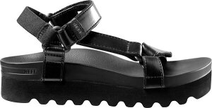 ���[�t ���f�B�[�X �V���[�Y �T���_�� Reef Women's Cushion Cloud Sandals Black �u���b�N
