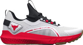 【送料無料】 アンダーアーマー メンズ スニーカー シューズ Under Armour Men's Project Rock BSR 3 UFC 23 Shoes White/Red