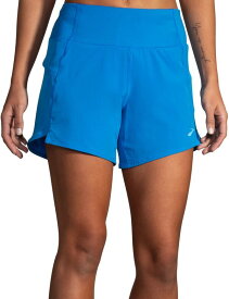 【送料無料】 ブルックス レディース ハーフパンツ・ショーツ ボトムス Brooks Women's Chaser 5" Shorts Azure Blue