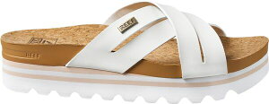 ���[�t ���f�B�[�X �V���[�Y �T���_�� Reef Women's Cushion Bloom Hi Slides Cloud