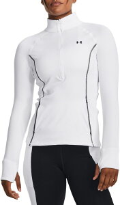 �A���_�[�A�[�}�[ ���f�B�[�X �g�b�v�X �V���c Under Armour Women's Training Cold Weather 1/2 Zip Top White/Black �z���C�g
