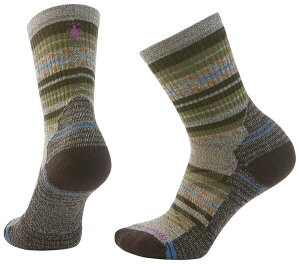 �X�}�[�g�E�[�� �����Y �A���_�[�E�F�A �C�� Smartwool Women's Hike Light Cushion Margarita Crew Socks Taupe Natural Marl �}�[��