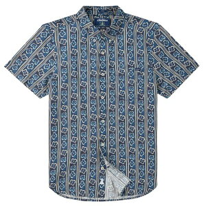 �`���r�[�Y �����Y �g�b�v�X �V���c chubbies Men's Friday Shirthe Aqua De Floral �A�N�A