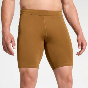 DSG �����Y �{�g���X �J�W���A���p���c DSG Men's Run Half Tight Brown Caramel �u���E��