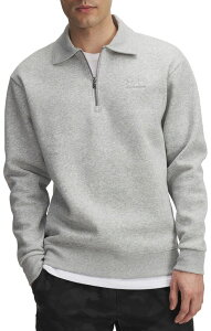 A_[A[}[ Y AE^[ p[J[EXEFbg Vc t[X Under Armour Men's Icon Fleece Collared 1/4 Zip Sweatshirt Mod Gray Light Heather O[