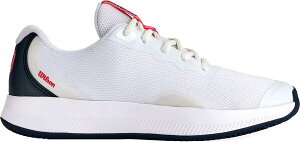 yz EB\ fB[X Xj[J[ V[Y Wilson Women's Intrigue Lite Tennis Shoes White/Navy Blue