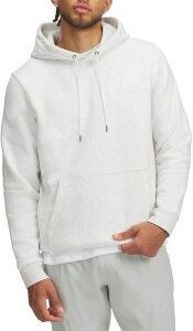 A_[A[}[ Y AE^[ p[J[EXEFbg t[X Under Armour Men's Icon Fleece Hoodie White/White zCg