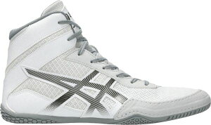 yz AVbNX Y Xj[J[ V[Y ASICS Men's Matcontrol 3 Wrestling Shoes White/Silver