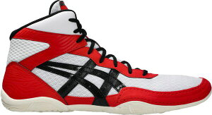 yz AVbNX Y Xj[J[ V[Y ASICS Men's MATFLEX 7 Wrestling Shoes White/Red