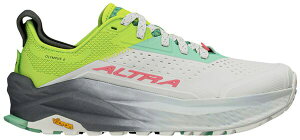 �A���g�� ���f�B�[�X �V���[�Y �X�j�[�J�[ Altra Women's Olympus 6 Running Shoes Gray/Lime �O���[