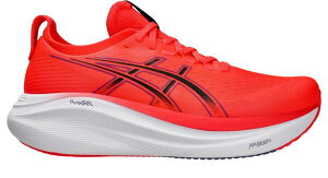 yz AVbNX Y Xj[J[ V[Y ASICS Men's GEL-NIMBUS 27 Running Shoes Red/Black