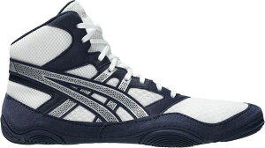 yz AVbNX Y Xj[J[ V[Y ASICS Men's Snapdown 4 Wrestling Shoes Navy/Silver