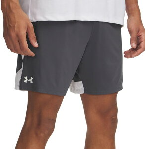 yz A_[A[}[ Y n[tpcEV[c {gX Under Armour Men's Tech Vent 7" Shorts Castlerock/White