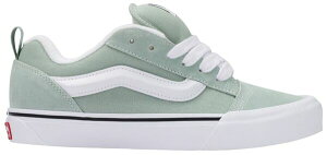 �o���Y �����Y �V���[�Y �X�j�[�J�[ Vans Knu Skool Shoes Color Theory Gray Olive �O���[