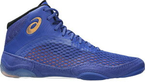 yz AVbNX Y Xj[J[ V[Y ASICS Men's Split Elite Wrestling Shoes Blue/Orange