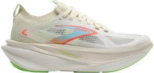 �u���b�N�X ���f�B�[�X �V���[�Y �X�j�[�J�[ Brooks Women's Hyperion Max 3 Running Shoes White/Green/Pink �z���C�g