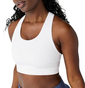 �u���b�N�X ���f�B�[�X �A���_�[�E�F�A �u���W���[ Brooks Women's Luxe Pocket Bra White �z���C�g