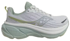 �T�b�J�j�[ ���f�B�[�X �V���[�Y �X�j�[�J�[ Saucony Women's Hurricane 25 Running Shoes White/Grey �z���C�g