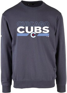 ���x���E�F�A �����Y �A�E�^�[ �p�[�J�[�E�X�E�F�b�g �N���[�l�b�N �V���c Levelwear Men's Chicago Cubs 2023 City Connect Navy Zane No Hitter Crew Neck Sweatshirt �l�C�r�[