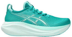 �A�V�b�N�X ���f�B�[�X �V���[�Y �X�j�[�J�[ ASICS Women's GEL-NIMBUS 27 Running Shoes Teal/Mint �e�B�[��