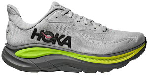 yz zJIlIl Y Xj[J[ V[Y HOKA Men's Clifton 10 Running Shoes Stardust/Silver