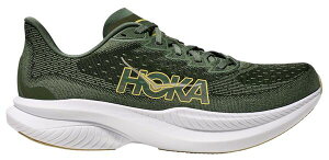 �z�J�I�l�I�l �����Y �V���[�Y �X�j�[�J�[ HOKA Men's Mach 6 Running Shoesucculent/Fern